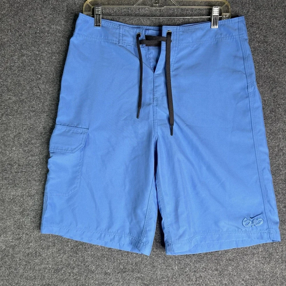 Nike 6.0 Board‎ Shorts Mens Size Medium Blue Surfing Swim
